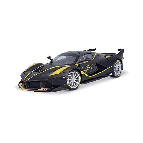 Bburago 15616907BK Ferrari FXX K - Coche a Escala 1:18, Color Negro