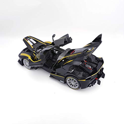 Bburago 15616907BK Ferrari FXX K - Coche a Escala 1:18, Color Negro