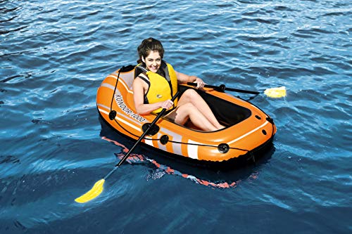 Bestway 61078 - Barca Hinchable Hydro-Force Kondor 1000 Set 1 Persona Con Remos