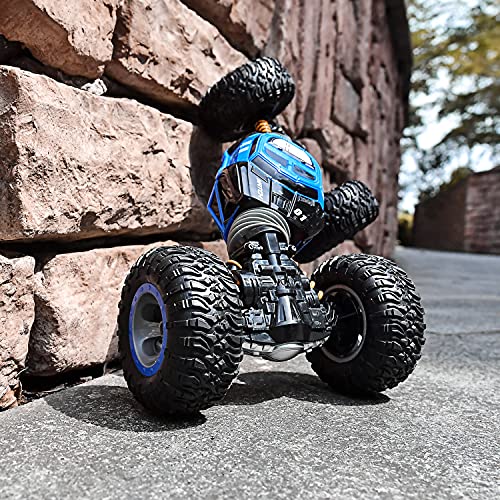 BEZGAR Coche de Control Remoto 1:14, Juguetes para niños Off Road transforman Coche de Carreras 2.4Ghz 4WD Motores eléctricos vehículos Buggy Hobby Coche al Aire Libre para Adultos