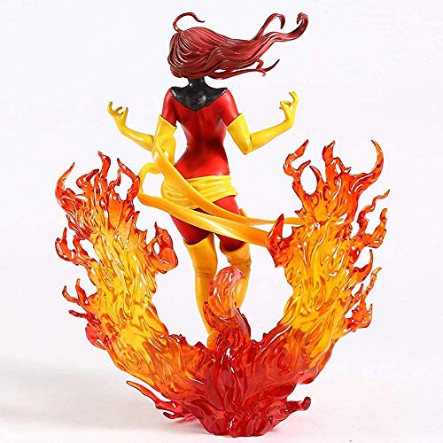 Bishoujo Estatua Dark Phoenix Lady Deadpool Harley Laura Kinney Supergirl Spider Woman Psylocke Juguete Acción Figura Escultura 22 cm