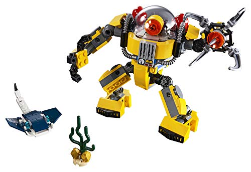 Bonbell Lego Creator 31090 - Robot subacuático (207 piezas)