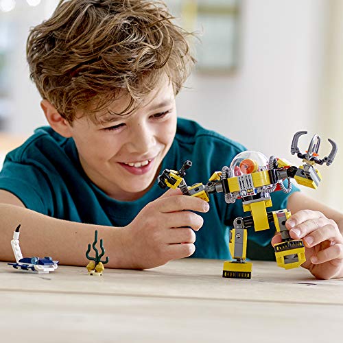 Bonbell Lego Creator 31090 - Robot subacuático (207 piezas)