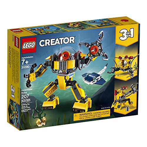 Bonbell Lego Creator 31090 - Robot subacuático (207 piezas)