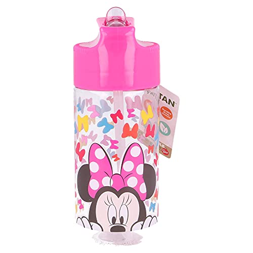 Botella TRITAN HIDRO 430 ML Minnie SO Edgy Bows