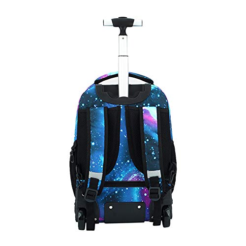 BOZONLI Bolsas Escolares Mochilas Escolares con Ruedas, Mochila Trolley Mochila Ruedas Equipaje Infantil niños Cabina de Equipaje Maleta Trolley para Niñas y Niños