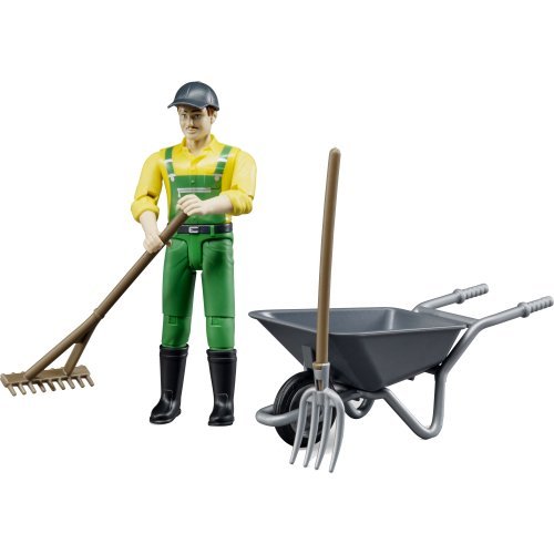 Bruder 62610 figuras de vehículos de agricultor con accesorios , color/modelo surtido