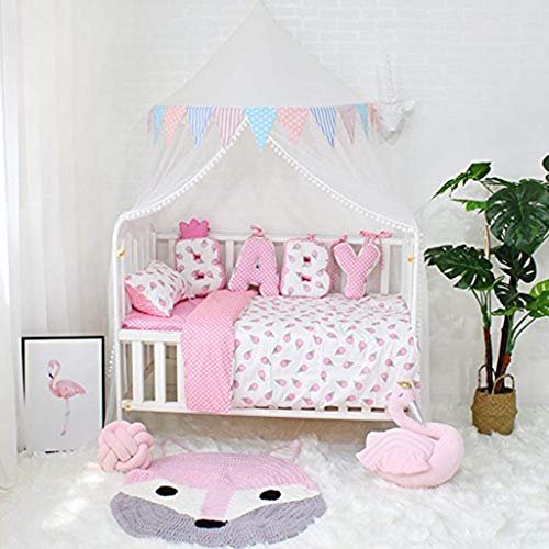 Btrice Nordic Ins Half Moon Tent Girl, Carpa para Niños Mosquitera Casa De Juegos para Bebés Carpa De Jardín De Infantes Carpa Pequeña De Princesa