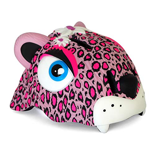 Casco de Bici para niños | Casco de Bici para niños y niñas pequeños, niños y niñas patinetes eléctricos, triciclos, Skateboarding y bicis | Casco Ciclismo Animales niño (Pink Leopard)