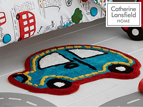 Catherine Lansfield Alfombra de Coche Azul