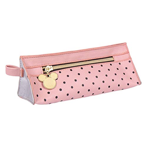 CERDÁ LIFE'S LITTLE MOMENTS, Estuche Plano Rectangular Minnie Mouse-Licencia Oficial Disney para Niñas, Multicolor, M