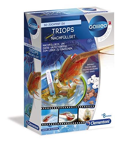 Clementoni 69935.3 Galileo - Repuestos para Juego de experimentos con triops