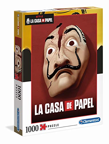 Clementoni-RD-RS062016 Money Heist Puzzle 1000 Piezas La Casa de Papel, Multicolor, único (39533)