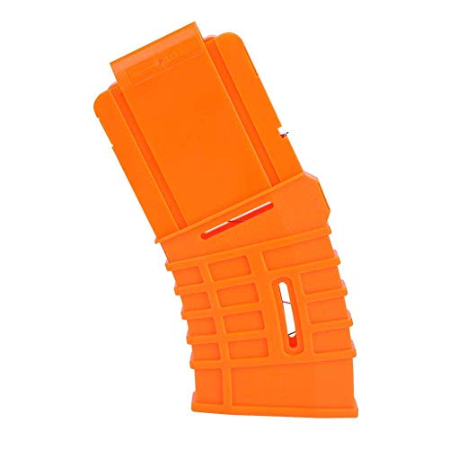 Clip de Bala Suave,10 Dardos Recarga Rápida Clip Darts Bullet Clips Reemplazo de Soporte de Clip de Revista reemplazo para Elite Serie, Naranja