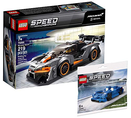 Collectix Lego Speed Champions McLaren Senna 75892 + Speed Champions McLaren Elva 30343 (bolsa de plástico)