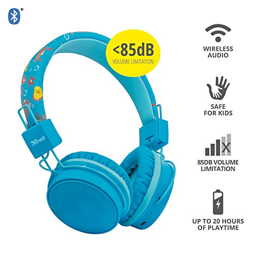 Comi - Auriculares inalámbricos con Bluetooth, Color Azul