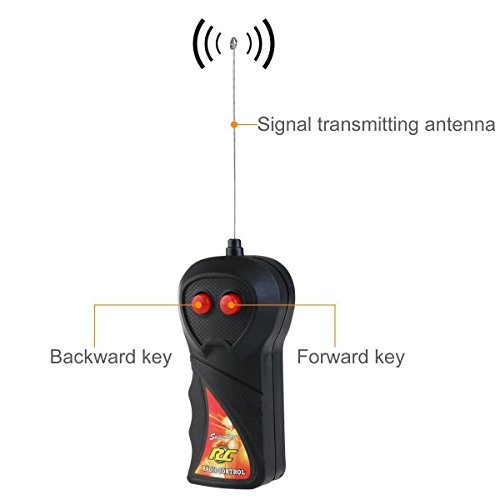 Ctzrzyt Raton Rata electronico RC Control Remoto inalambrico Ratones para Gato Perro Mascota Juguete Divertido