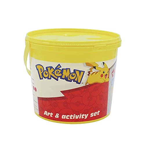 CYP BRANDS-GS-46-PK Pokemon Cubo DE Actividades Set 46 Piezas, Multicolor, Estándar (GS-46-PK)