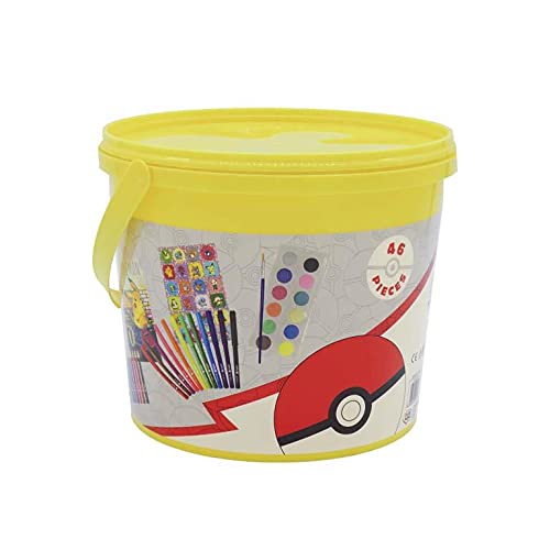 CYP BRANDS-GS-46-PK Pokemon Cubo DE Actividades Set 46 Piezas, Multicolor, Estándar (GS-46-PK)