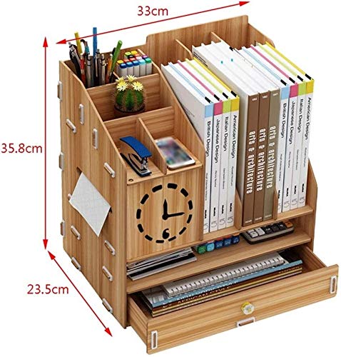 DaPengNB Gabinete de Almacenamiento, partición Multifunción Grande de Gran Capacidad, Adecuado para el Estudio, Oficina de Escritorio de Oficina con cajones de Madera