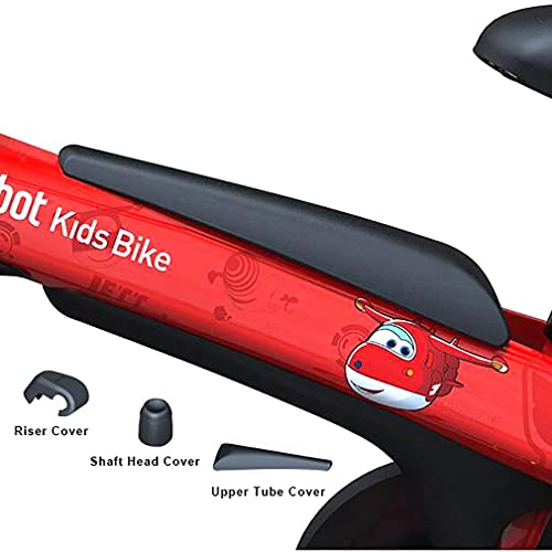 DHMKL 16 Pulgadas Bici Infantiles Bicicletas NiñOs,Cuadro AleacióN Aluminio Una Pieza/Freno Delantero En V + Freno Trasero/Asiento Ajustable/Bicicleta NiñOs/Apto NiñOs 4 A 8 AñOs