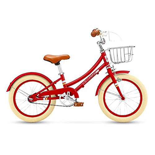 DHMKL 16/18/20 Pulgadas Bici Infantiles,Bicicleta NiñOs/Acero con Alto Contenido Carbono/Rueda Auxiliar/con Timbre/Asiento Y Manillar Regulables/Apto NiñOs 4 A 15 AñOs