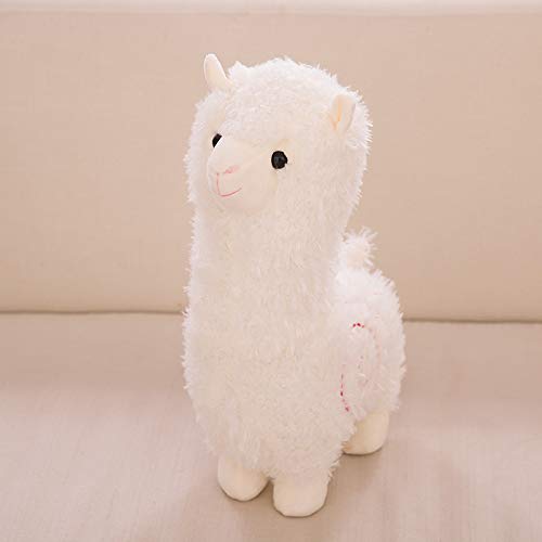 Dibujos Animados De Alpaca De Peluche De Dibujos Animados Cordero Muñeca Ragdoll Tela De Peluche Muñeca Decoración De La Habitación De Los Niños Regalo De Cumpleaños Almohada Cojín Muñeco De Peluche