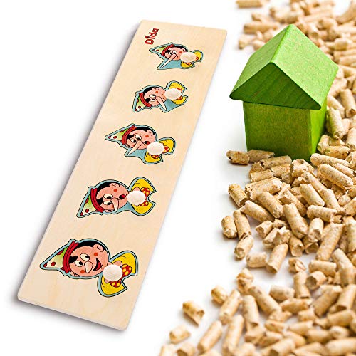 Dida - Puzzles secuencias - Pinocho - Rompecabezas de Madera para niños