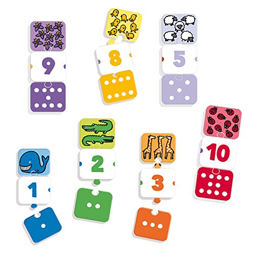 Diset- 1, 2, 3… 10 Juego Educativo, Multicolor (68955)