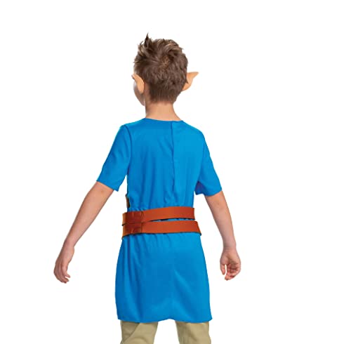 Disguise Disfraz Zelda Niño Link Azul, Disfraz Superhéroe Niño Disponible en Talla M