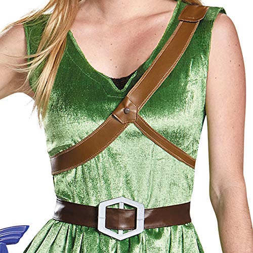 Disguise Women's Legend of Zelda Link Adult Costume, Green, Large