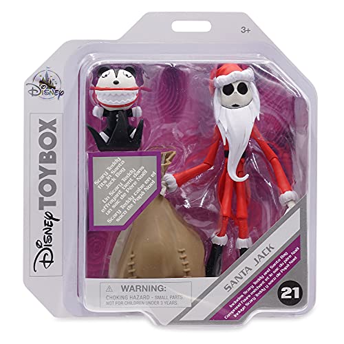 Disney Figura de acción de Santa Jack Skellington – La pesadilla antes de Navidad Toybox