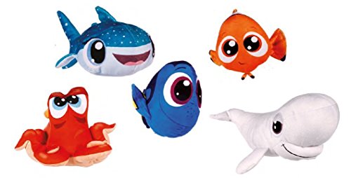 Disney Peluche de peluche de 12 pulgadas Buscando a Dory – Bailey la ballena Beluga – Juguetes de personajes de TV y cine