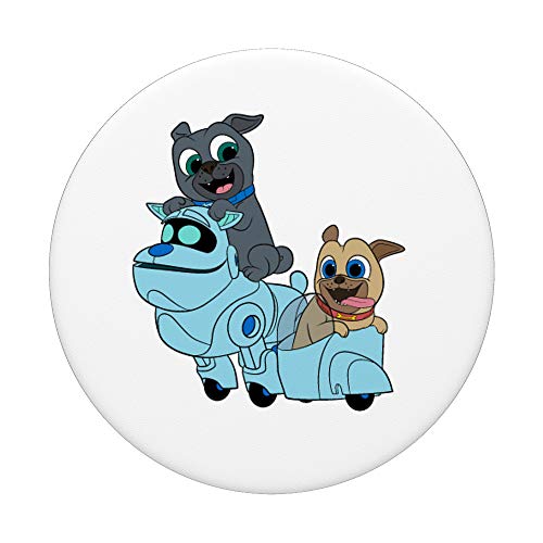 Disney Puppy Dog Pals Bingo, Rolly, and A.R.F. PopSockets Agarre y Soporte para Teléfonos y Tabletas