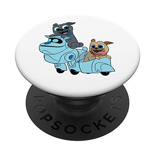 Disney Puppy Dog Pals Bingo, Rolly, and A.R.F. PopSockets Agarre y Soporte para Teléfonos y Tabletas