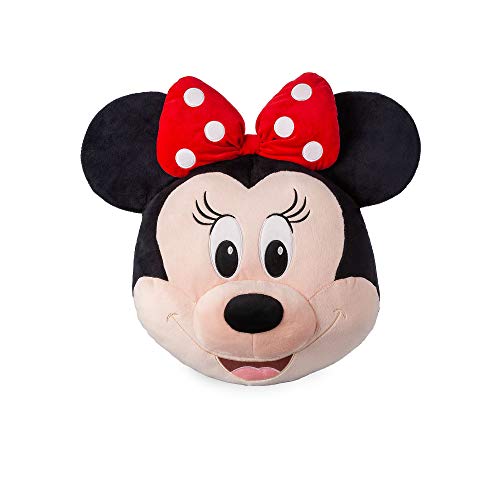 Disney Store Minnie Mouse - Cojín de cara grande