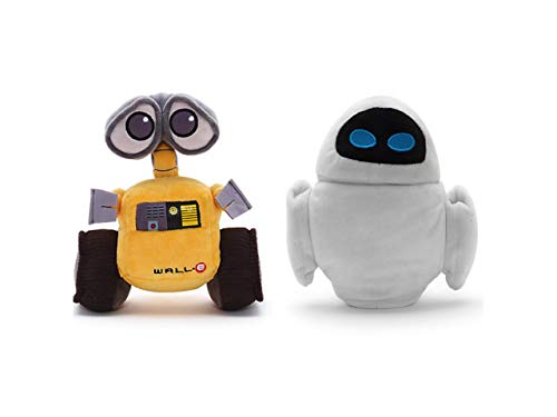 Disney Wall-E e EVA Minipeluche De Bolitas Set 18cm