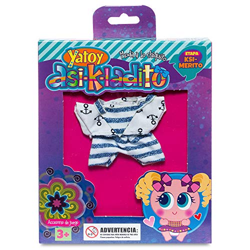 Distroller - Conjunto de ropa marinero "Yatoy Asi kaladito" para tu Ksimerito