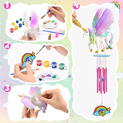 Diyfrety Manualidades Niños 3 4 5 6 7 8 Años, Unicornios para Niñas Regalos Niños 3-10 Años Juguetes Figuras para Pintar Niños 3-10 Años Regalos Cumpleaños Niños 3-10 Años Kit Manualidades