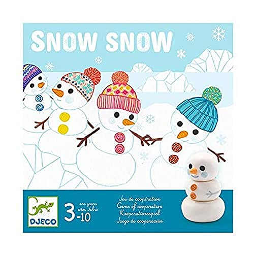 DJECO- Juegos de acción y reflejosJuegos educativosDJECOJuego Snow, Multicolor (DJ08492)