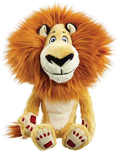 dreamworks Madagascar- Peluche Alex (León) y Marty (Cebra) de 25 Centímetros con Blister- Calidad Super Soft - 760019462/63 (Alex)