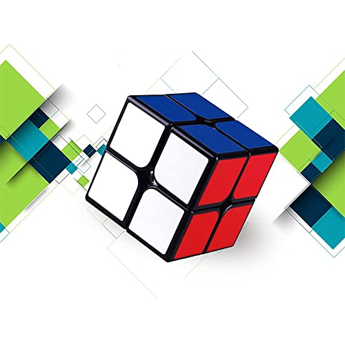 EACHHAHA 3 Piezas Speed Cube Set,Cubo mágico 3x3,Cubo de Velocidad 2x2,Cubo de pirámide,Tolerancia a Fallos Profesional, Suave y Alta,Adecuado para Entrenamiento de competición