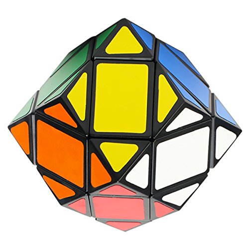 EASEHOME Diamante Speed Magic Puzzle Cube, Diamond Rompecabezas Cubo Mágico PVC Pegatina para Niños y Adultos, Negro