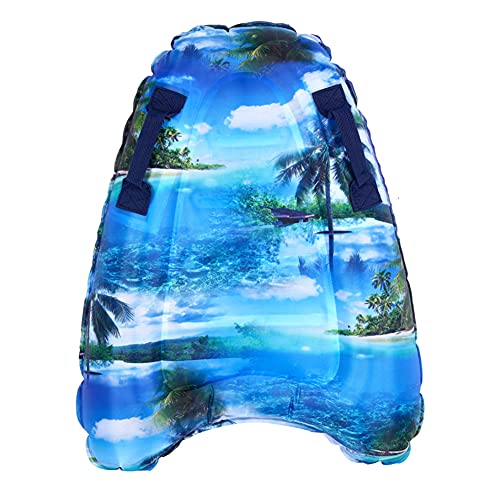 EFINNY Tabla de Surf Inflable para Exteriores, Tabla de Surf Inflable con pasamanos, Tabla de Surf en el mar para niños, Tabla de natación Flotante Tabla de Surf Inflable para Piscina