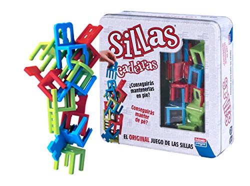 Falomir- Sillas Juego de Mesa, Multicolor (28022)