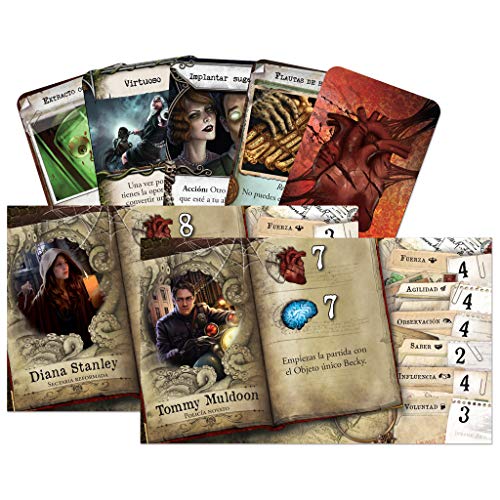 Fantasy Flight Games- Mansiones de la Locura - Calles de Arkham - Español, Color (FFMAD25)