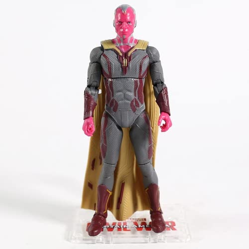 Figuras De Acción De Marvel, Iron Man, Capitán América, Hombre Hormiga, Hulk, Iron Spider, Viuda Negra, Pantera, Bruja Escarlata, Visión, Hawkeye (Vision)