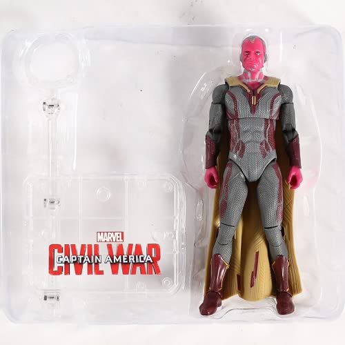 Figuras De Acción De Marvel, Iron Man, Capitán América, Hombre Hormiga, Hulk, Iron Spider, Viuda Negra, Pantera, Bruja Escarlata, Visión, Hawkeye (Vision)