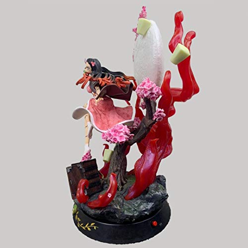 Figuras de Anime Demon Slayer Demon Slayer Figura de acción Demon Form GK Kamado Nezuko Modelo Coleccionable muñeca Regalo 31CM