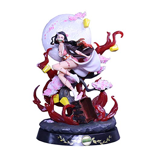 Figuras de Anime Demon Slayer Demon Slayer Figura de acción Demon Form GK Kamado Nezuko Modelo Coleccionable muñeca Regalo 31CM